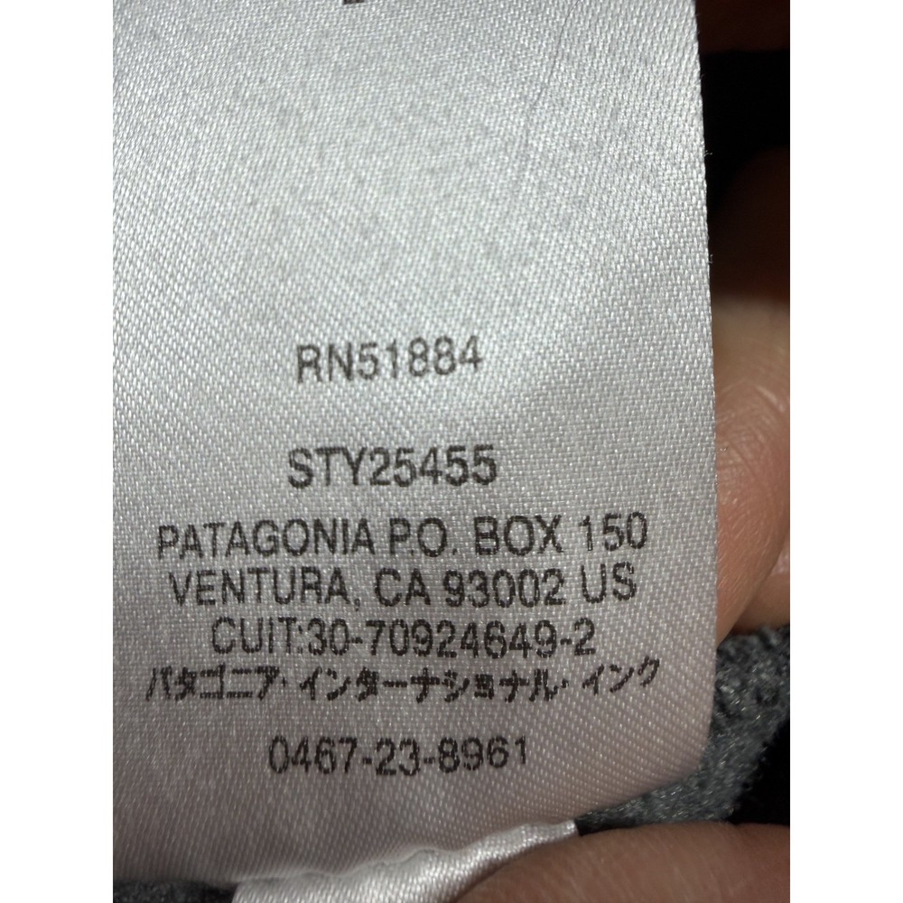 Patagonia Synchilla Snap-T Fleece M Gray Turquoise - Picture 9 of 10